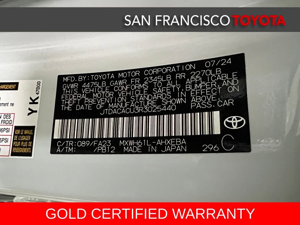 Certified 2024 Toyota Prius Prime SE image 39