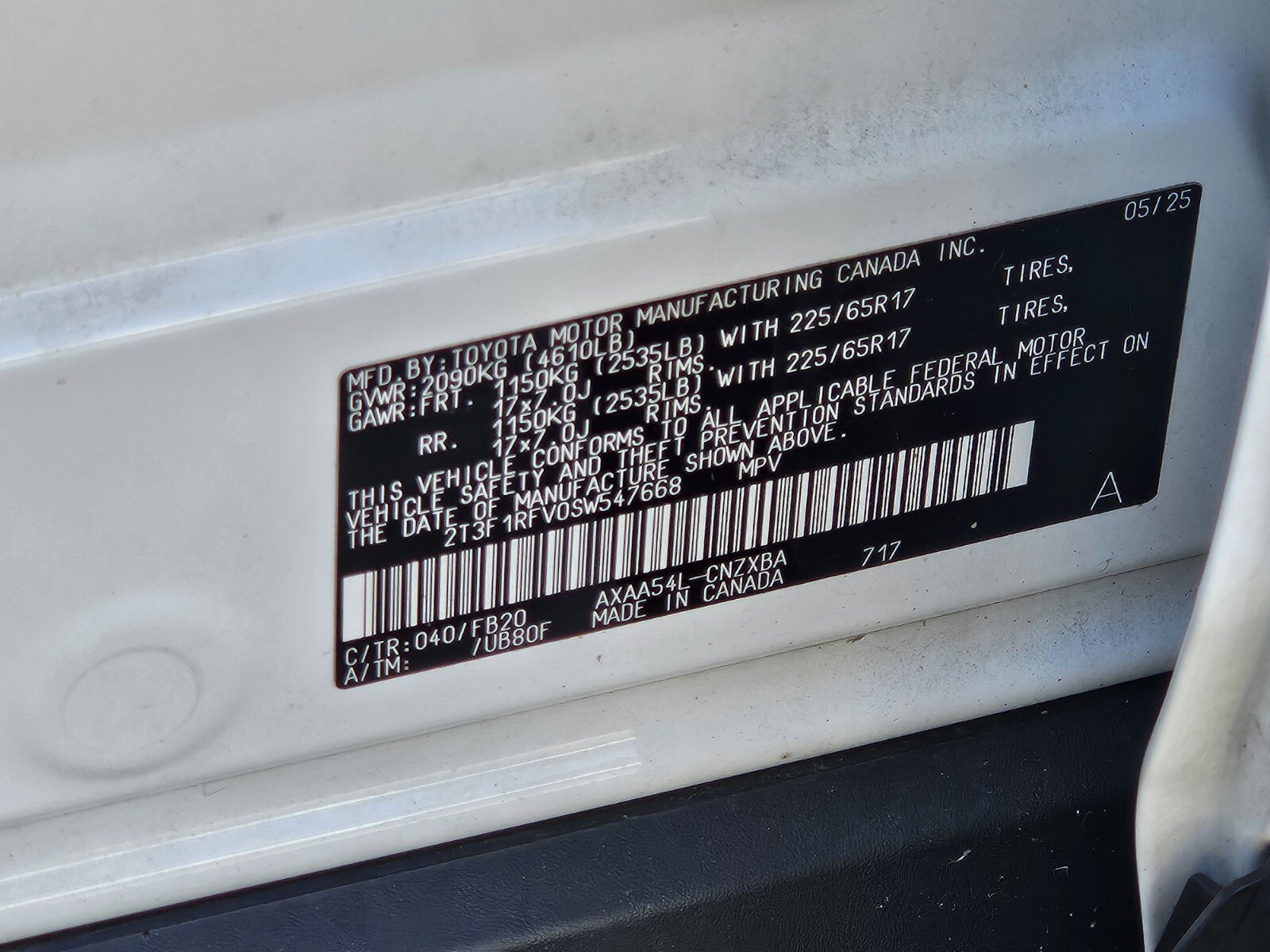 Used 2025 Toyota RAV4 LE AWD/4WD image 34