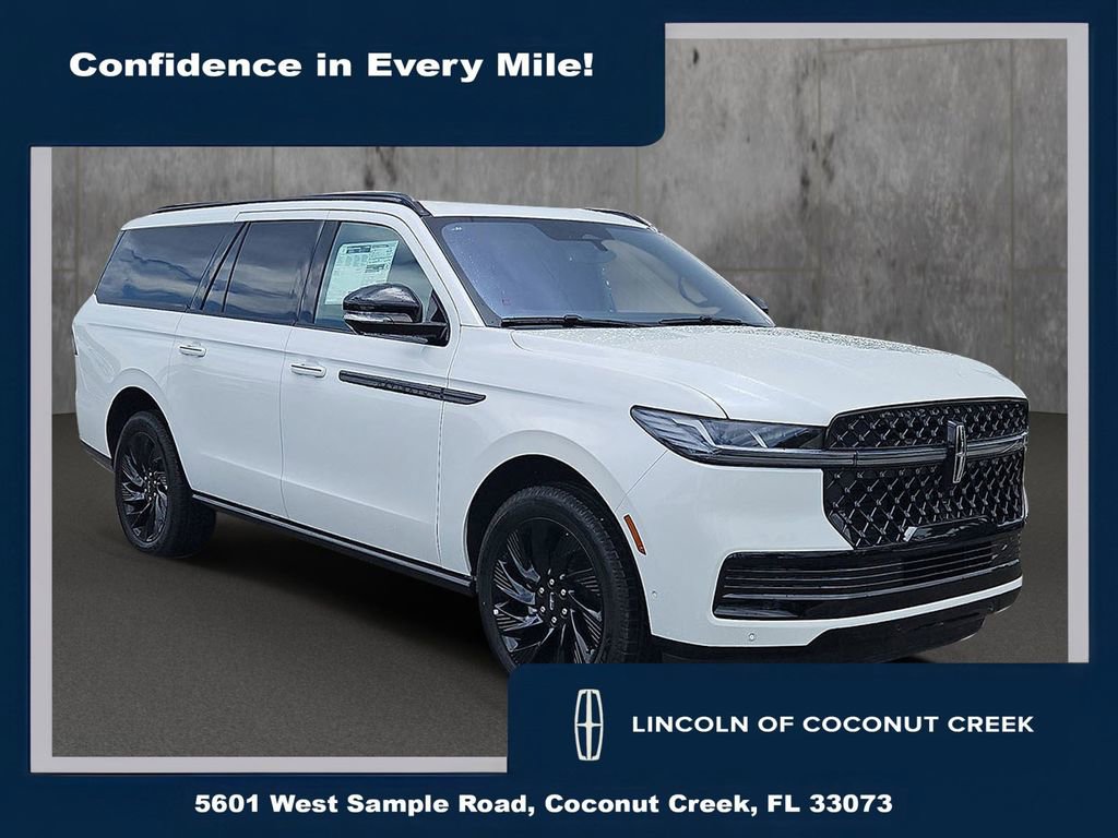 New 2025 Lincoln Navigator L Reserve w/ Jet Appearance Package