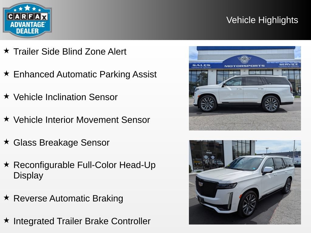 Used 2021 Cadillac Escalade Sport w/ Driver Assist Tech Package AWD/4WD image 16