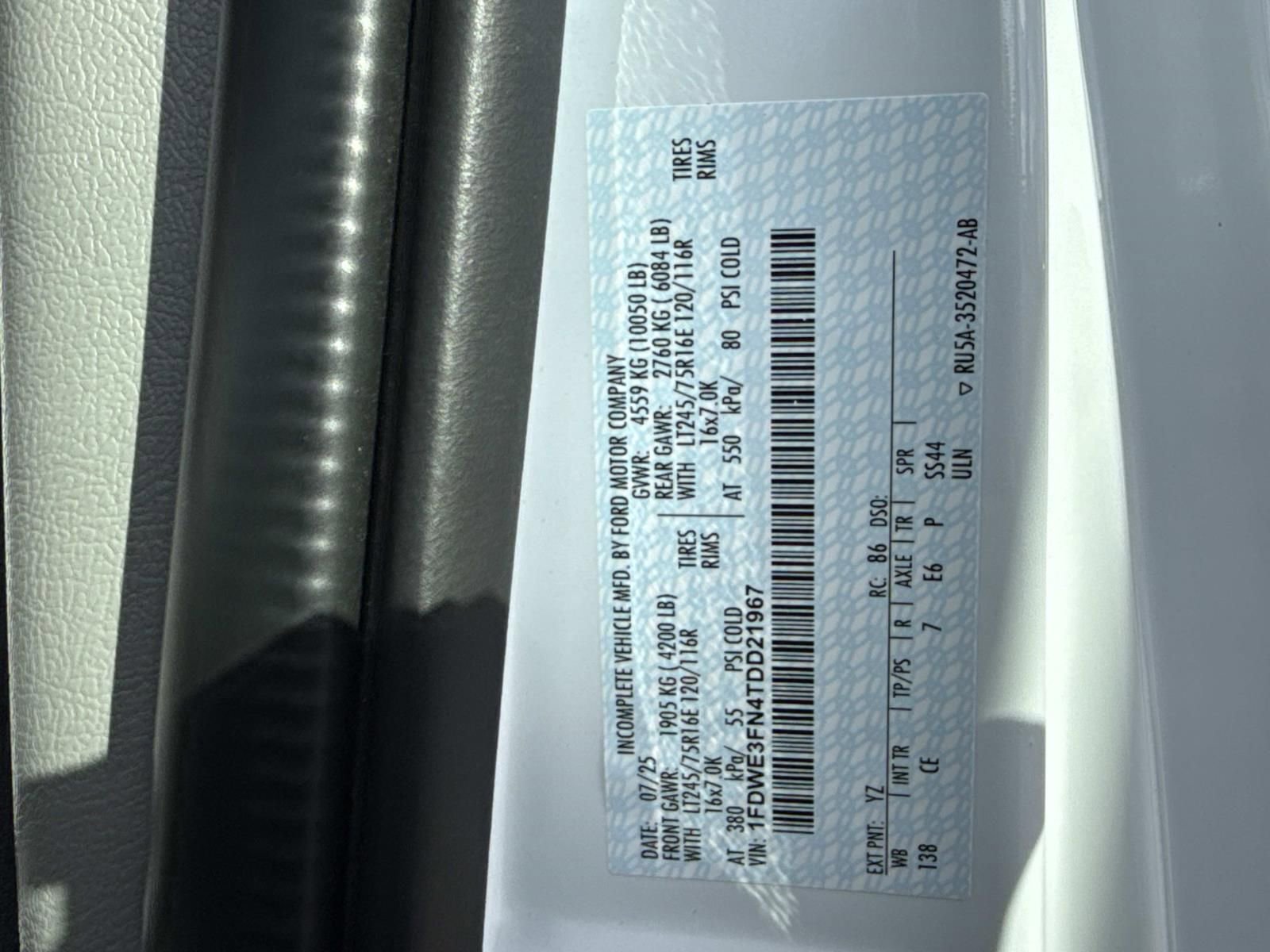 New 2026 Ford E-350 and Econoline 350 Super Duty w/ Power Equipment Group image 21