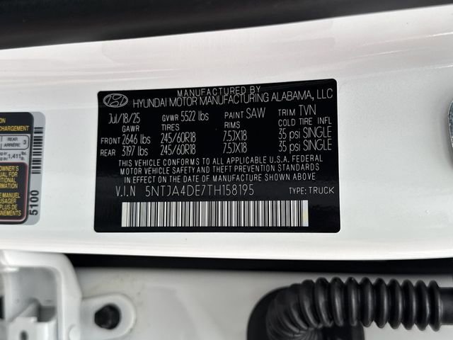 New 2026 Hyundai Santa Cruz SE image 25