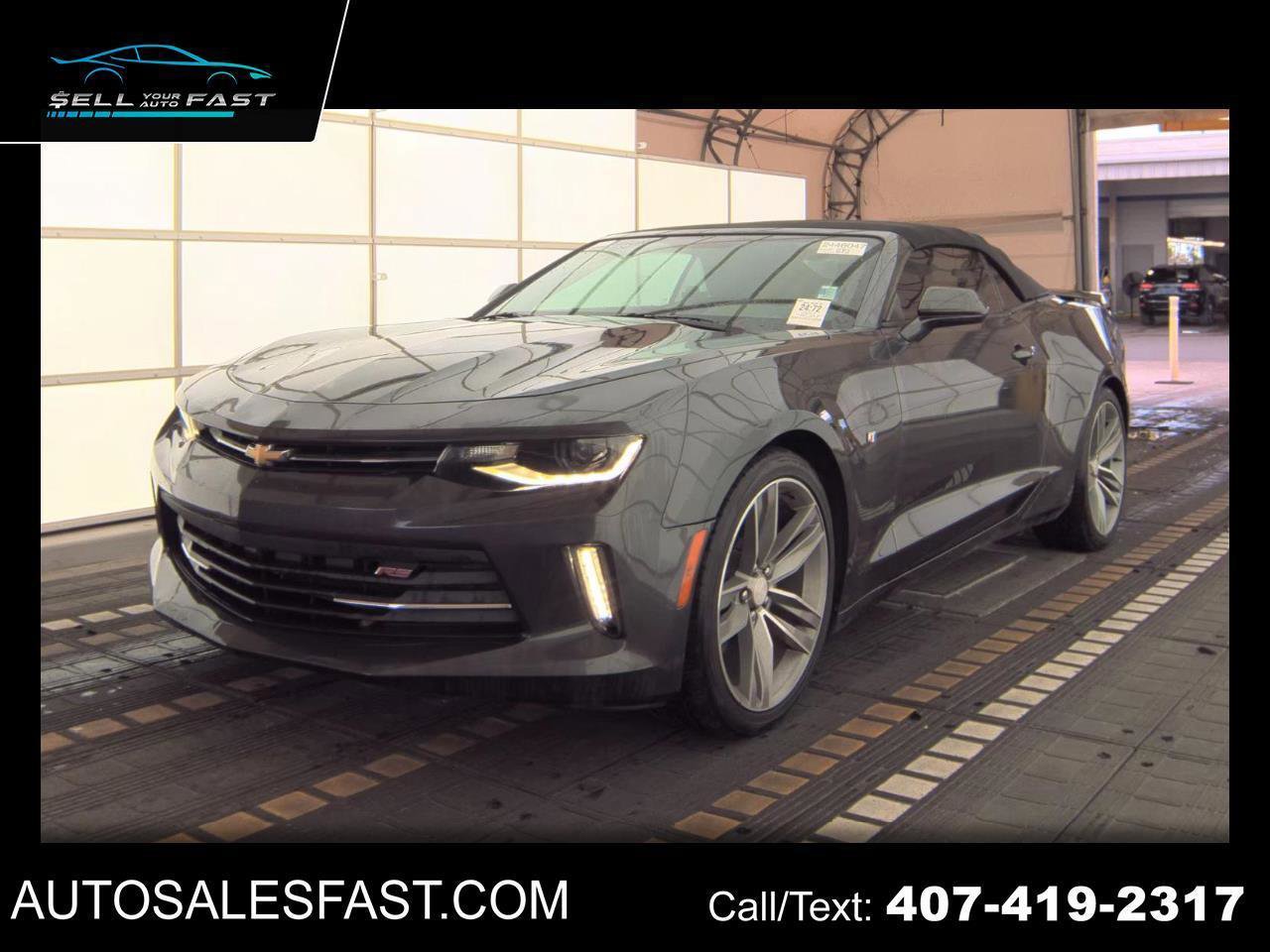 Used 2017 Chevrolet Camaro LT w/ RS Package image 1
