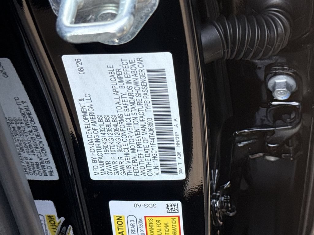 New 2026 Honda Accord SE image 27