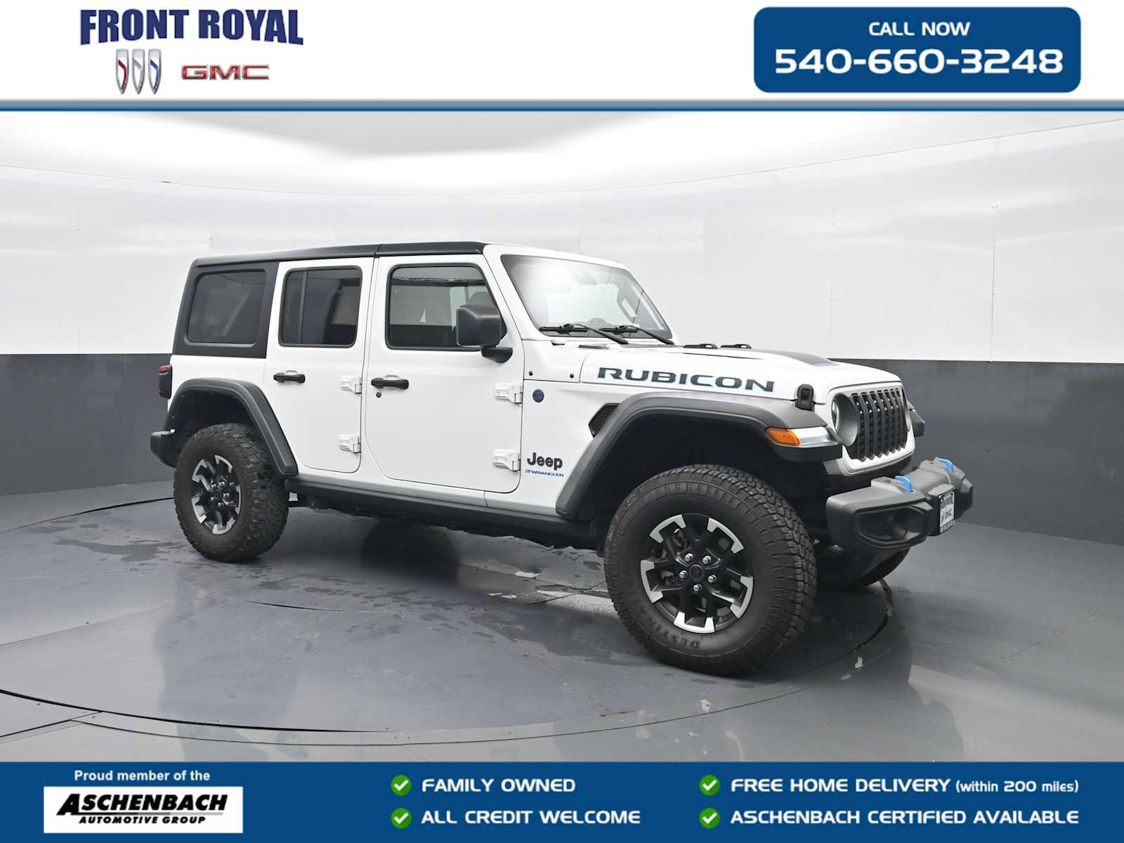 Used 2024 Jeep Wrangler Unlimited Rubicon 4xe AWD/4WD image 1