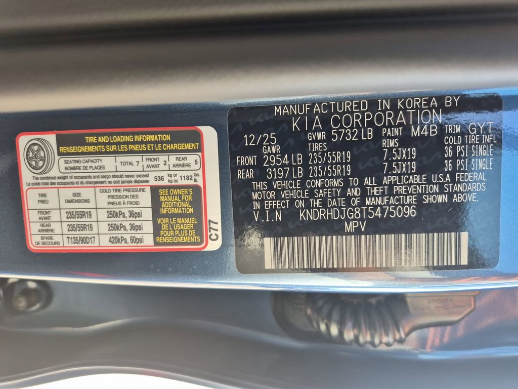 New 2026 Kia Sorento EX image 27