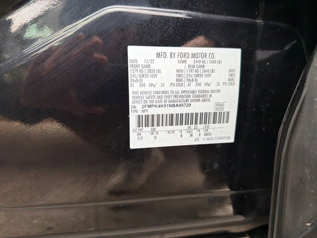 Used 2022 Ford Edge Titanium image 45