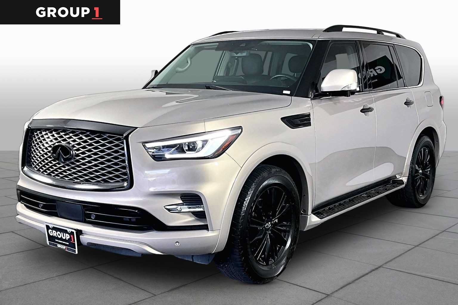 Used 2022 INFINITI QX80 Luxe w/ Cargo Package RWD image 1