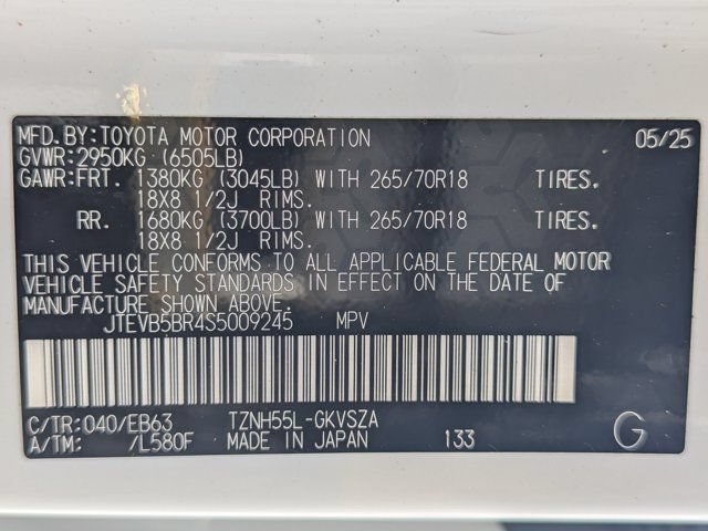Used 2025 Toyota 4Runner Trailhunter AWD/4WD image 26