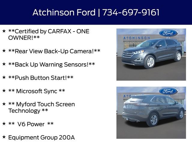 Used 2015 Ford Edge SEL AWD/4WD image 4