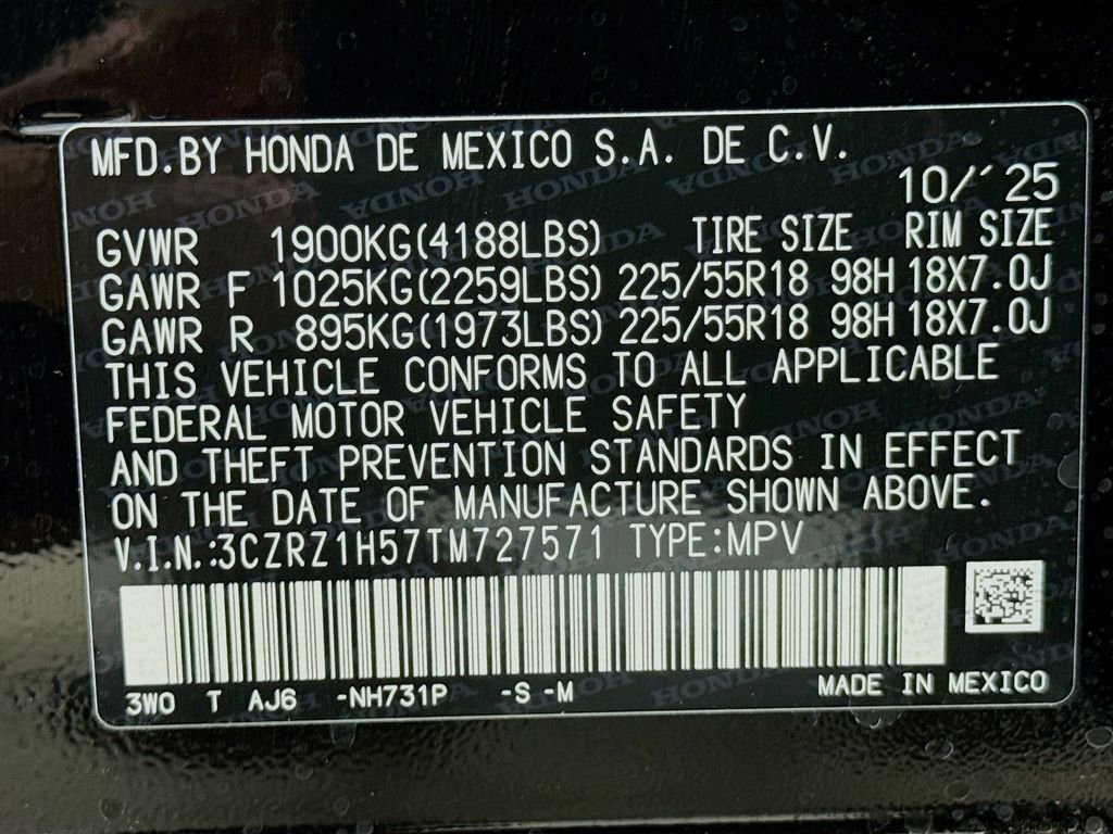 New 2026 Honda HR-V Sport image 30