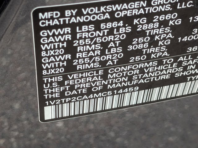 Used 2021 Volkswagen Atlas SEL Premium AWD/4WD image 15