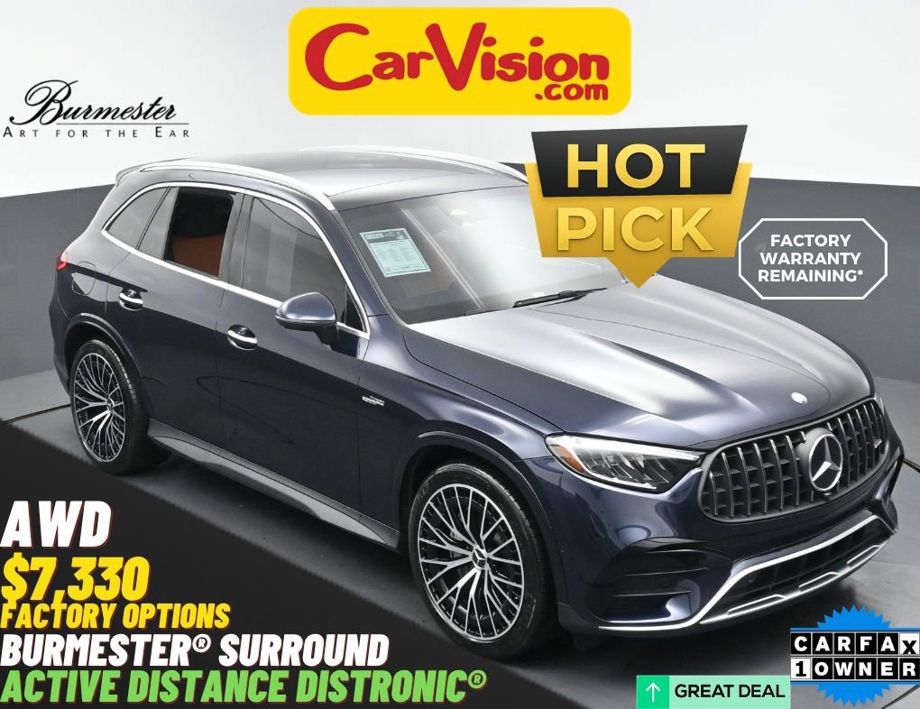 Used 2024 Mercedes-Benz GLC 43 AMG 4MATIC w/ Advanced USB Package
