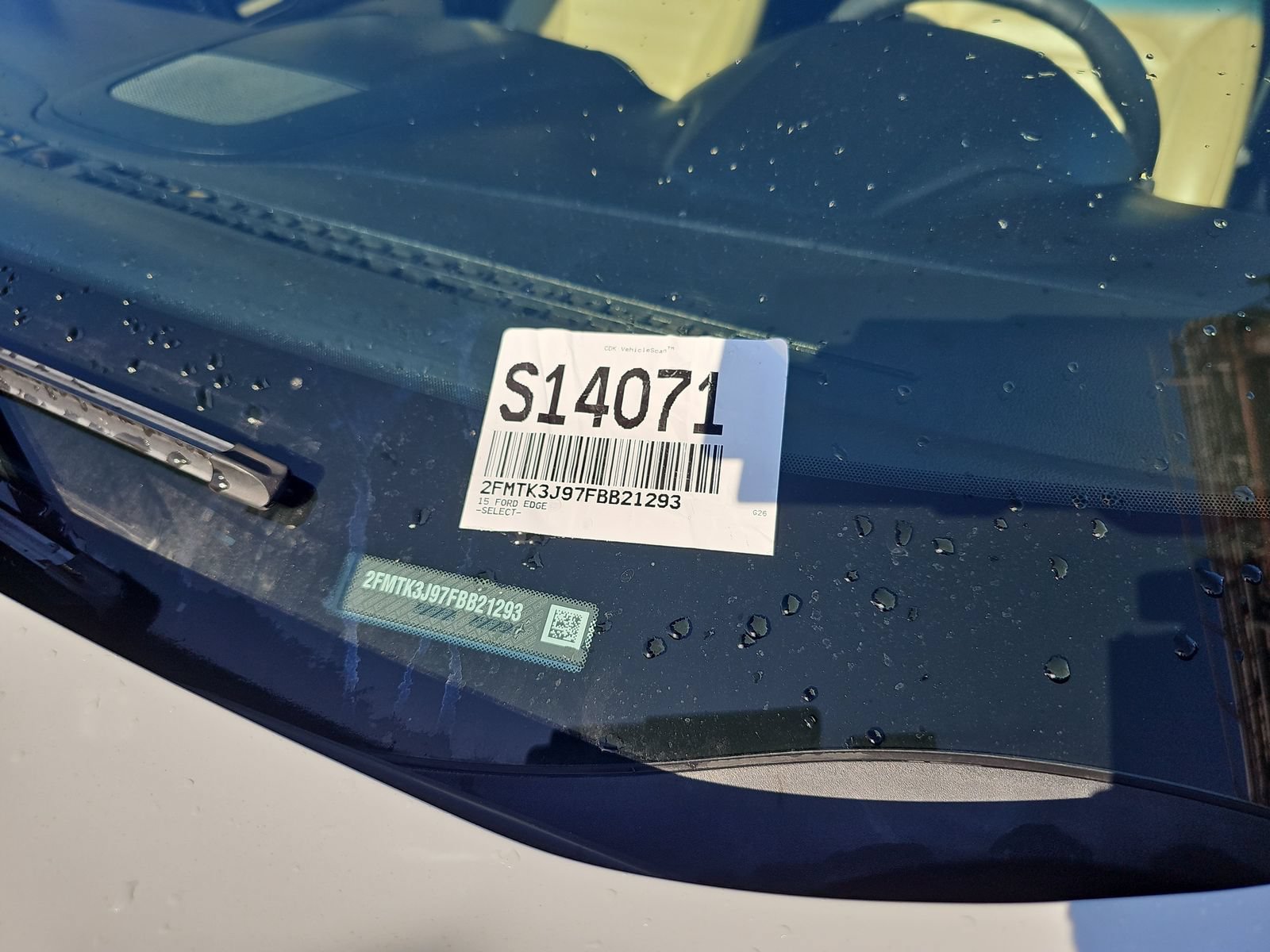 Used 2015 Ford Edge SEL w/ Equipment Group 201A FWD image 14