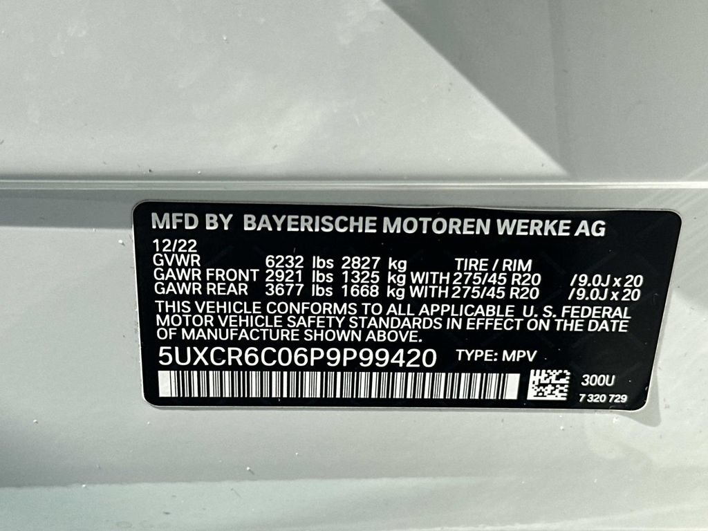 Used 2023 BMW X5 xDrive40i w/ M Sport Package AWD/4WD image 42