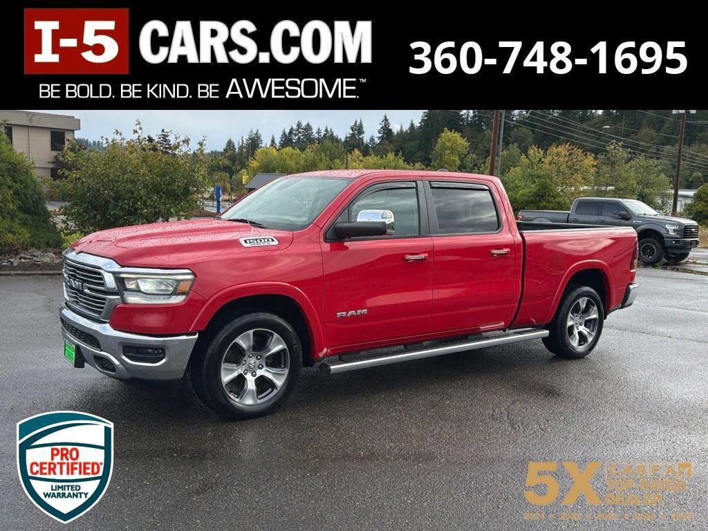 Used 2019 RAM 1500 Laramie w/ Bed Utility Group