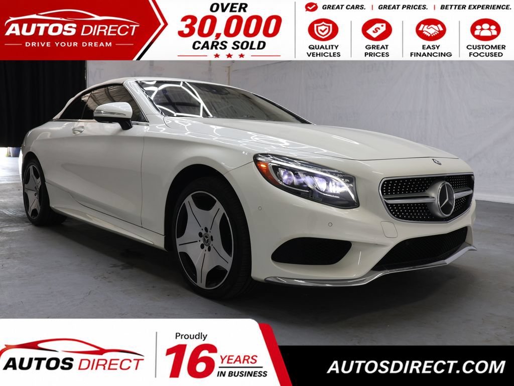 Used 2017 Mercedes-Benz S 550 Cabriolet
