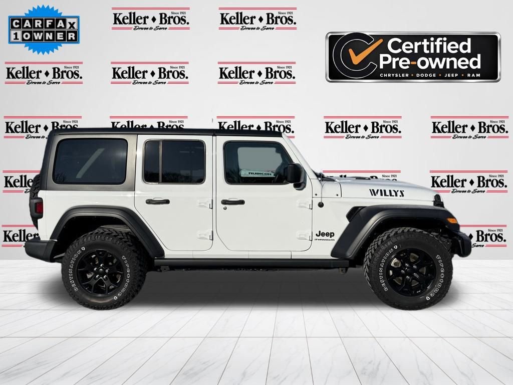 Certified 2023 Jeep Wrangler Willys image 8