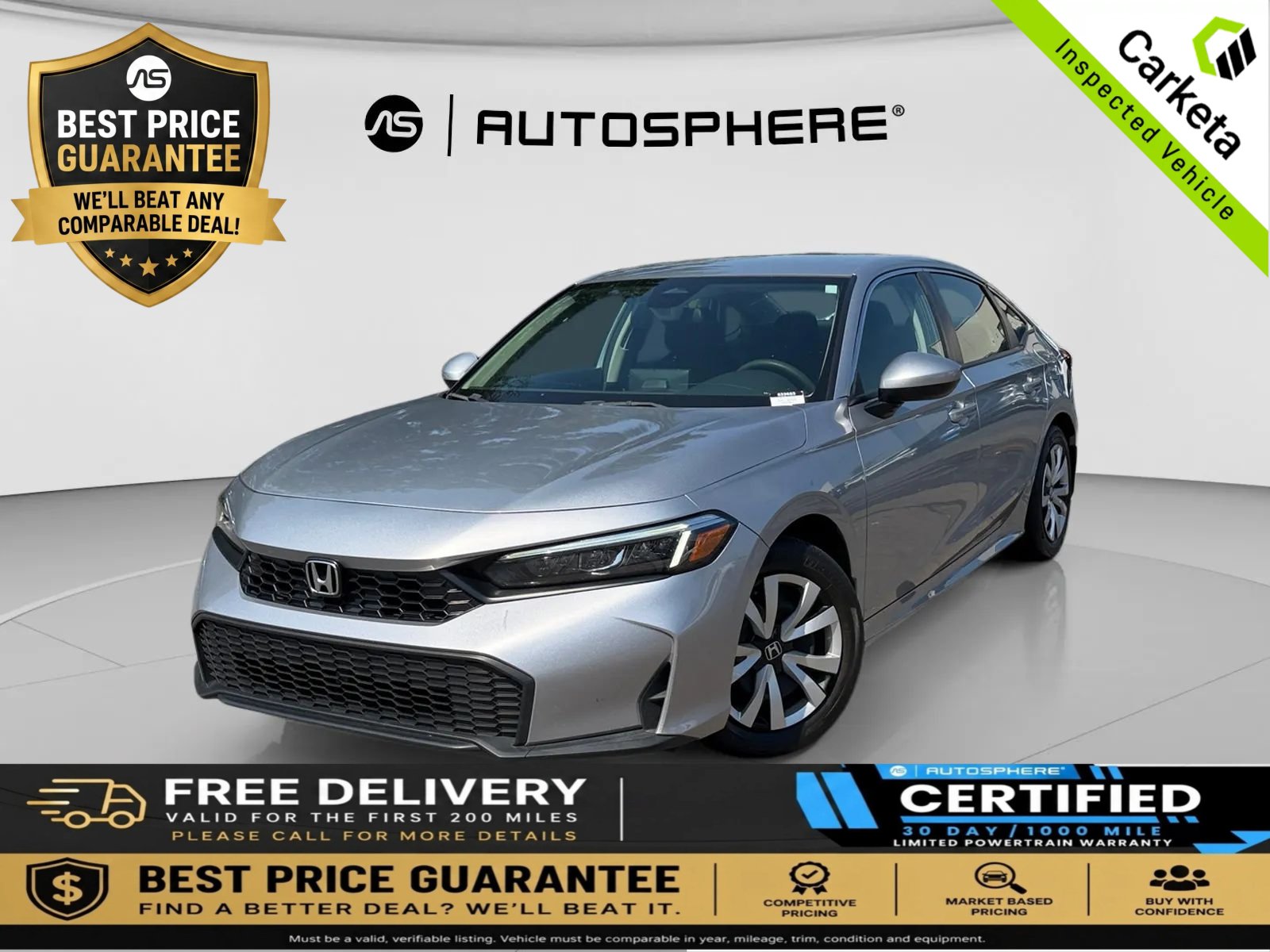 Used 2025 Honda Civic LX