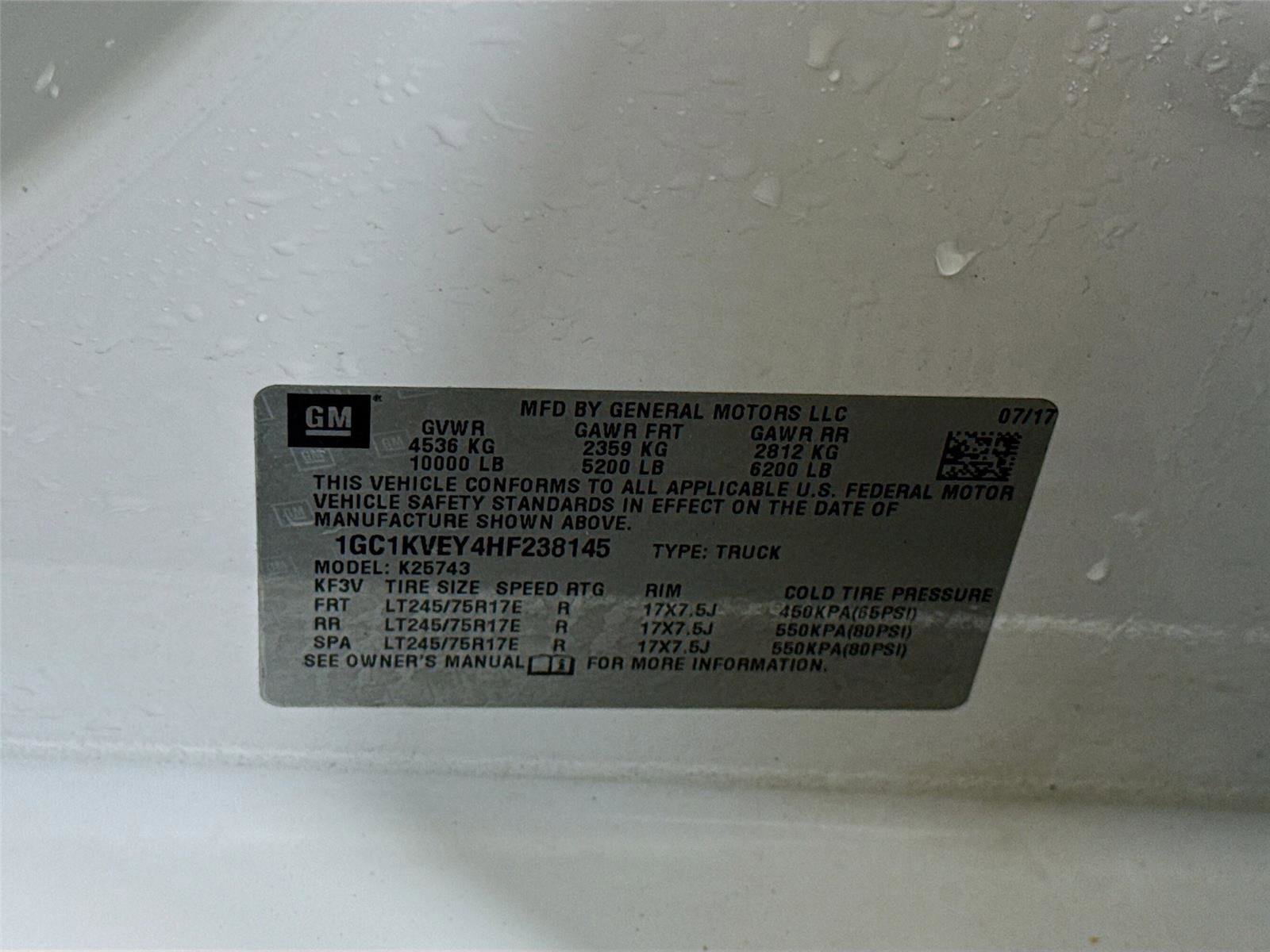 Used 2017 Chevrolet Silverado 2500 LT w/ LT Fleet Convenience Package AWD/4WD image 23