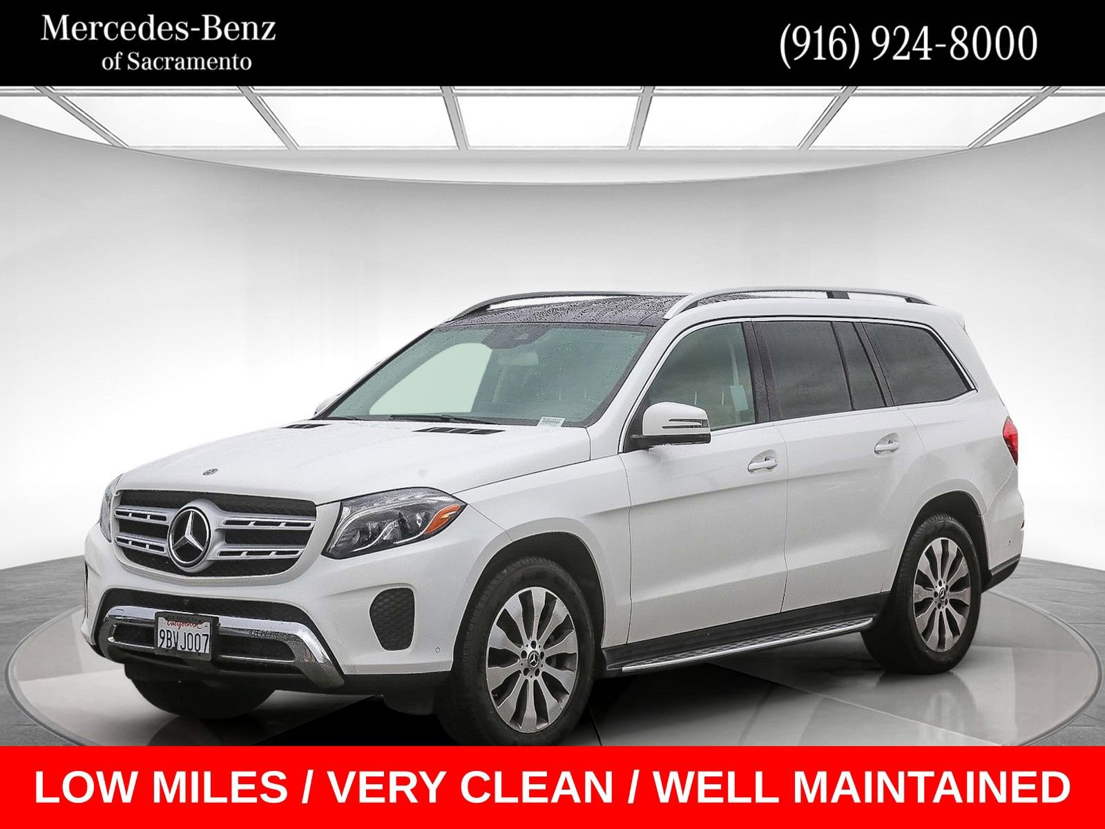 Certified 2019 Mercedes-Benz GLS 450 4MATIC image 1