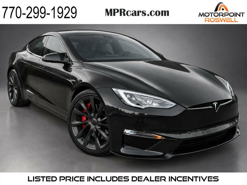 Used 2026 Tesla Model S Plaid AWD/4WD image 1