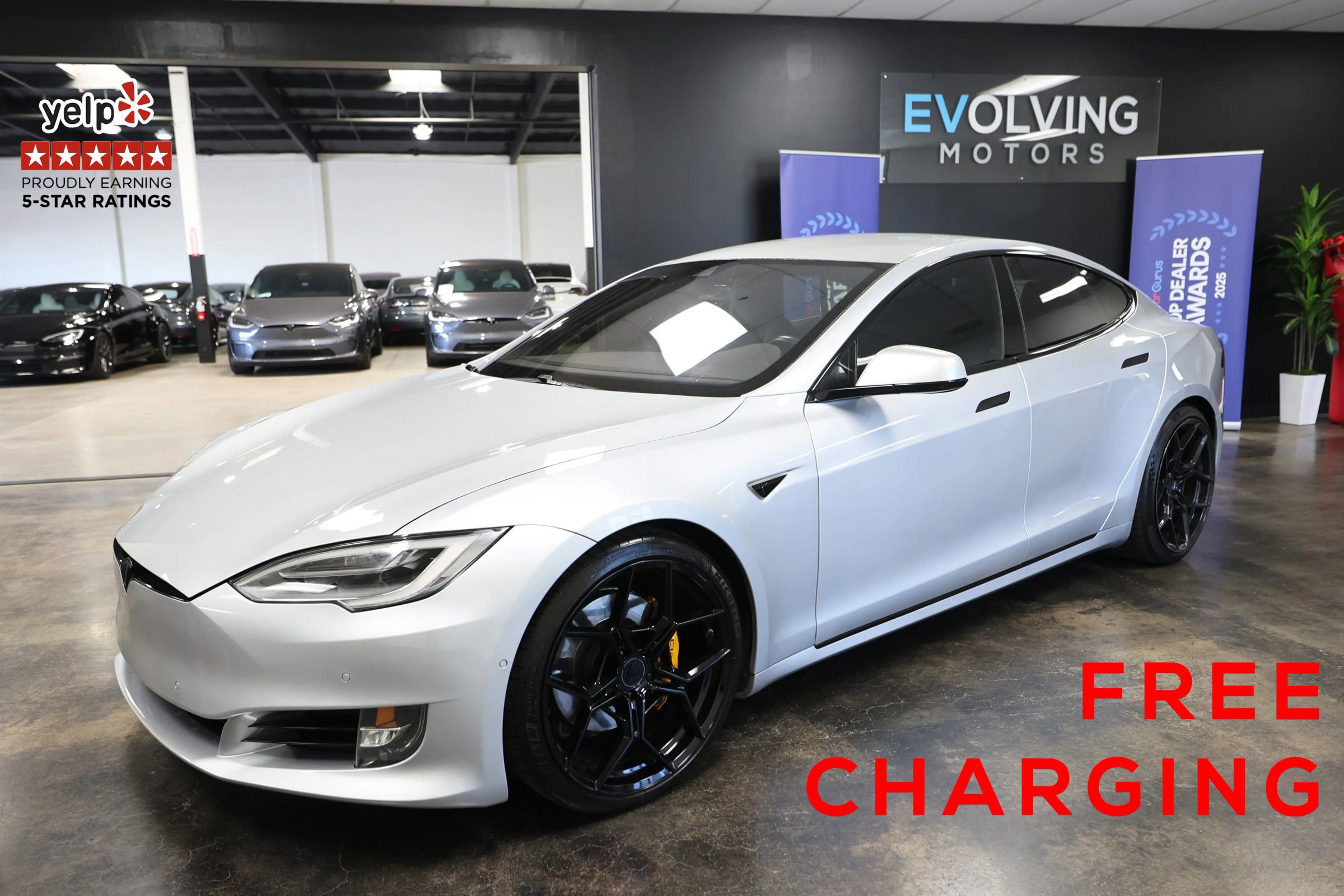Used 2016 Tesla Model S P100D AWD/4WD image 1
