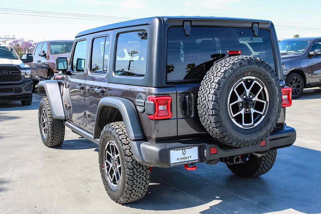 New 2026 Jeep Wrangler Unlimited Rubicon w/ Steel Bumper Group AWD/4WD image 7