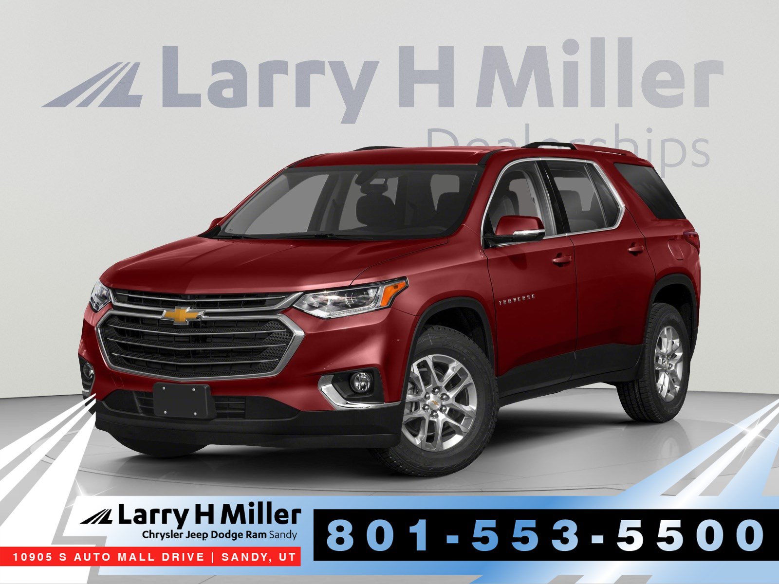 Used 2019 Chevrolet Traverse LT w/ LPO, Blackout Package