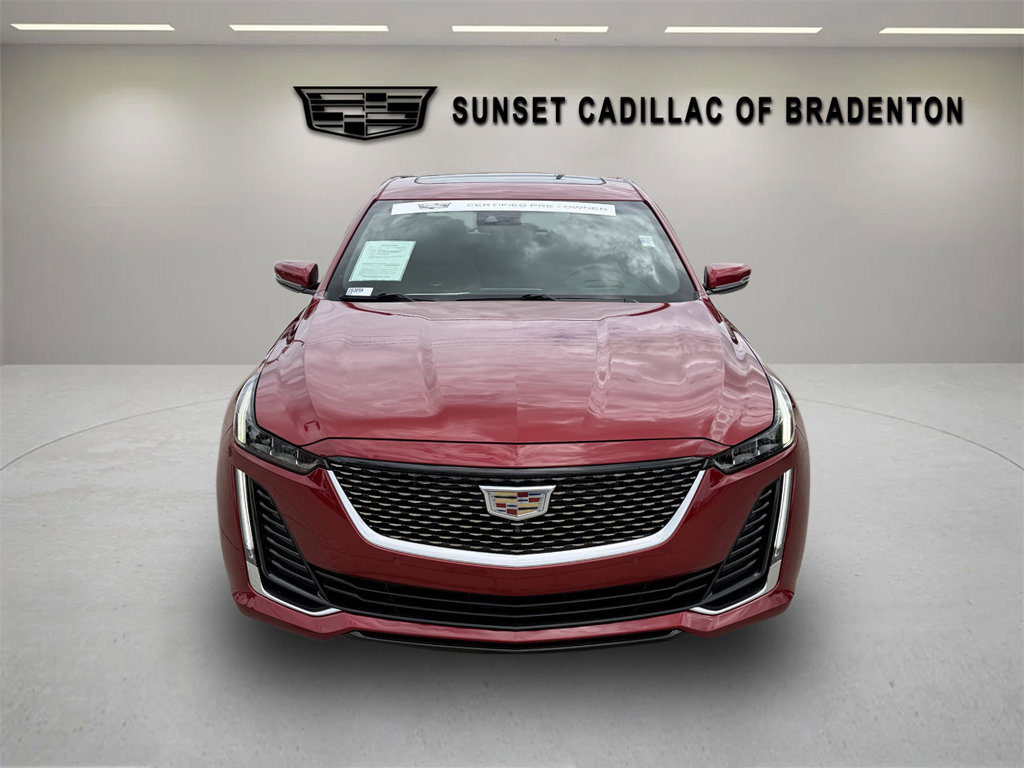 Certified 2024 Cadillac CT5 Premium Luxury w/ Parking Package RWD image 2
