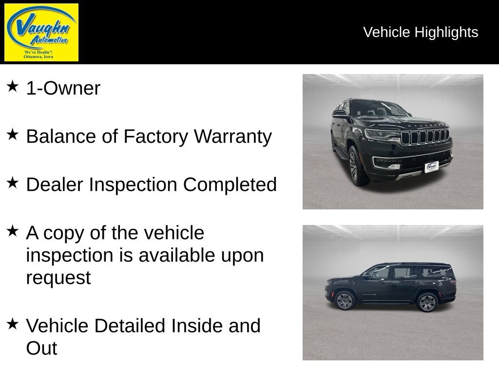 Used 2025 Jeep Wagoneer Series II AWD/4WD image 2