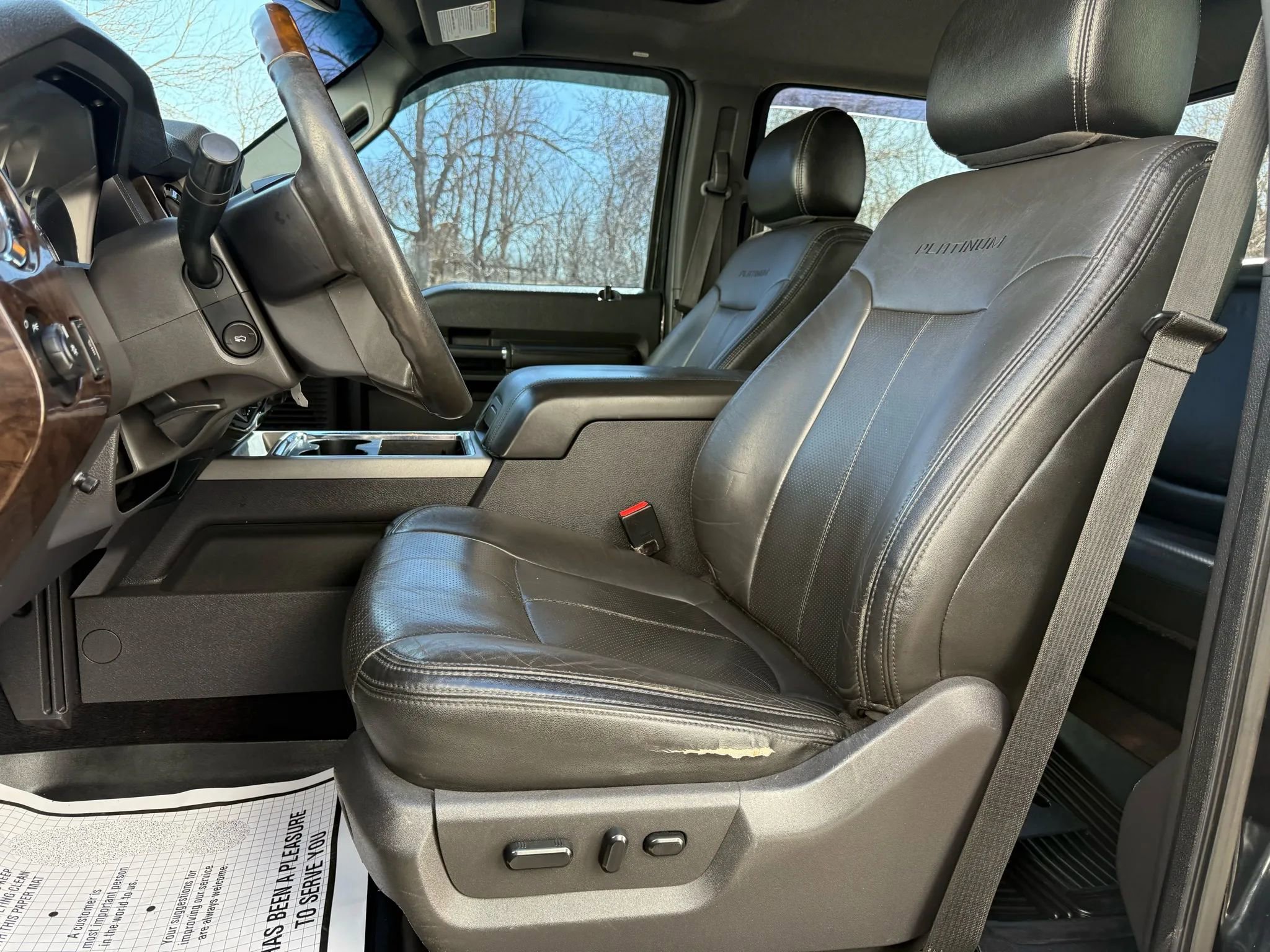 Used 2015 Ford F250 Platinum w/ Snow Plow Prep Package image 10