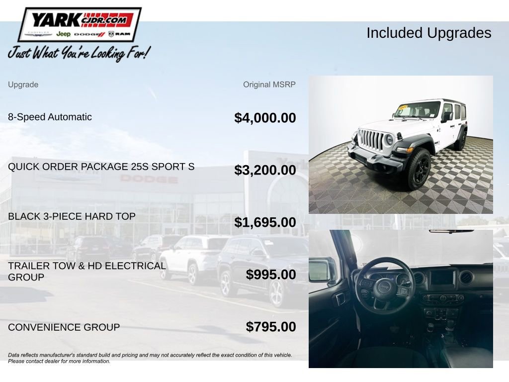 Certified 2022 Jeep Wrangler Unlimited Sport image 5
