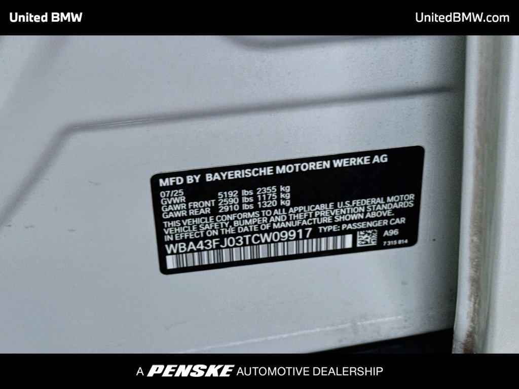 Used 2026 BMW 530i w/ M Sport Package RWD image 22