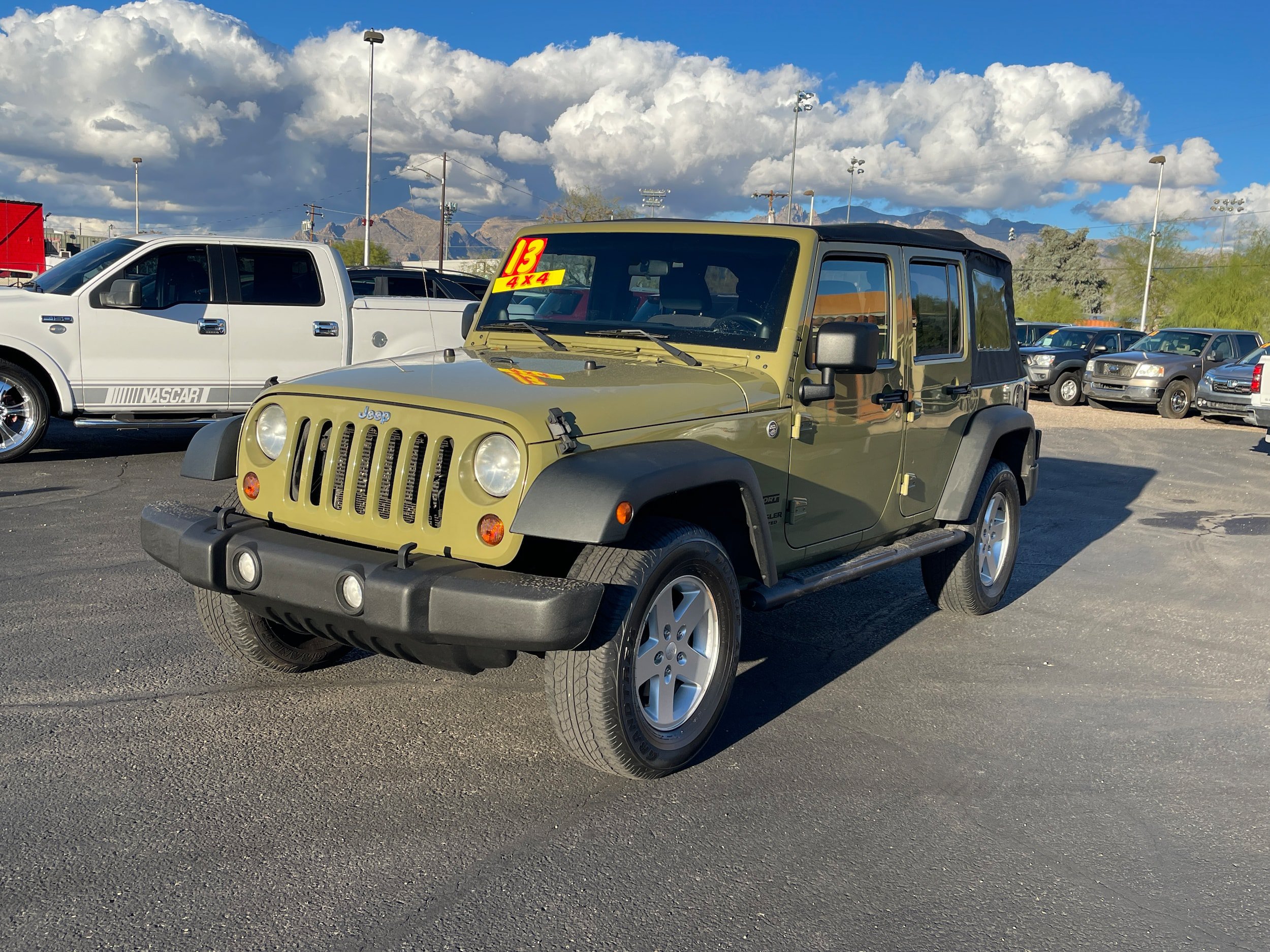 Used 2013 Jeep Wrangler Unlimited Sport w/ Mopar Black Appearance Group