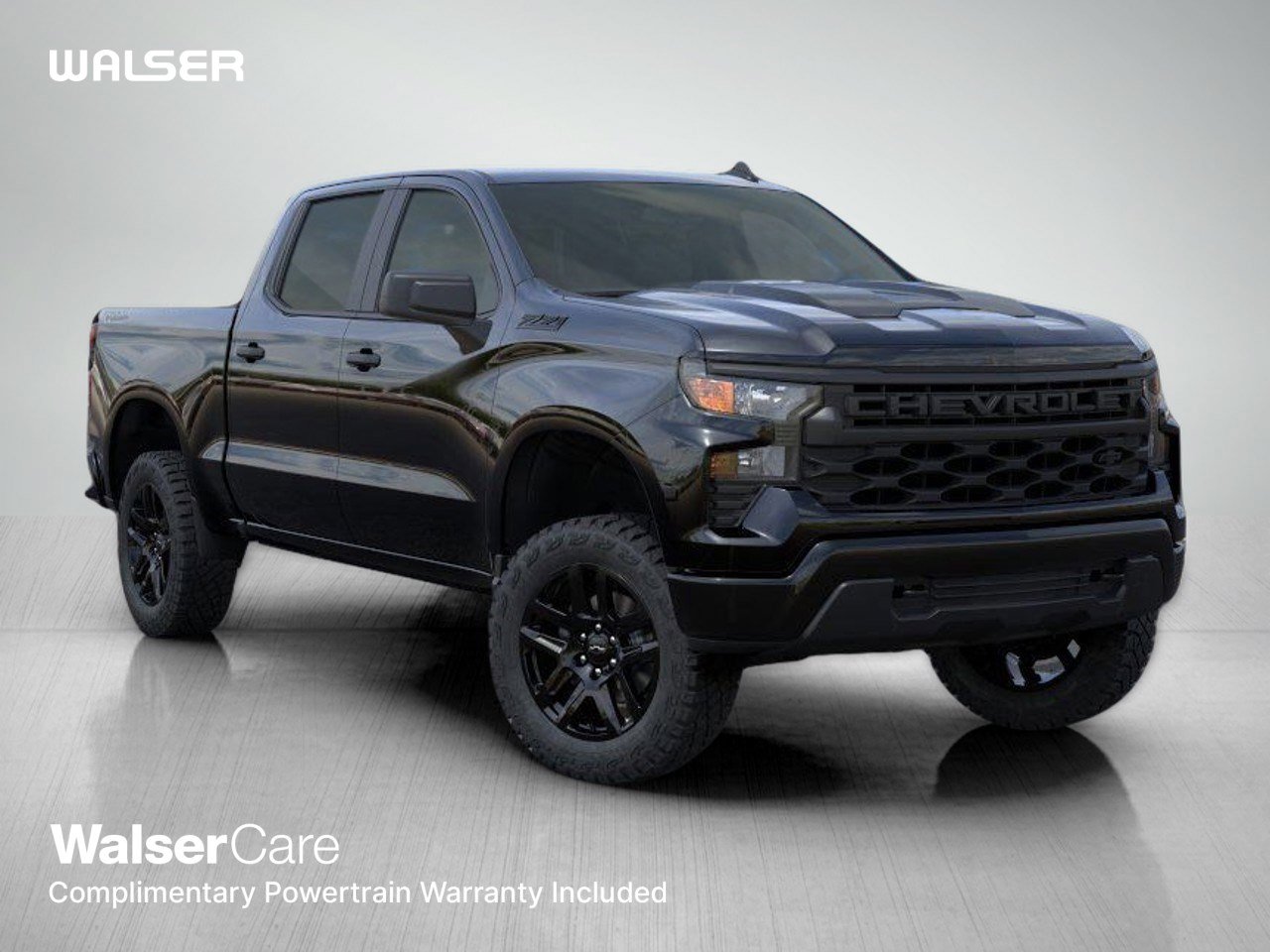 New 2026 Chevrolet Silverado 1500 Custom Trail Boss w/ Midnight Edition