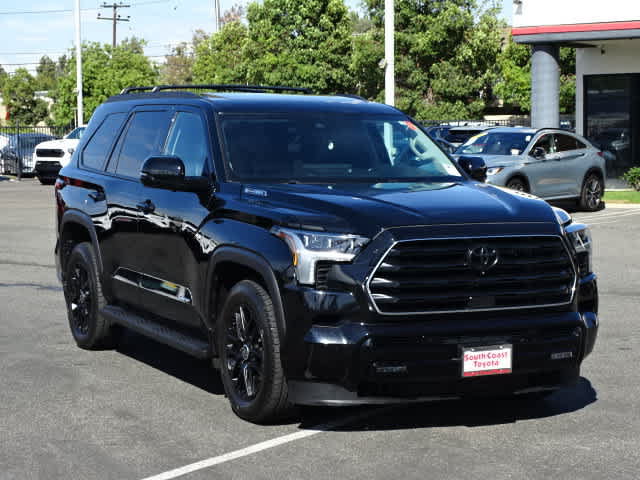 Certified 2024 Toyota Sequoia Limited w/ Nightshade Package AWD/4WD image 2