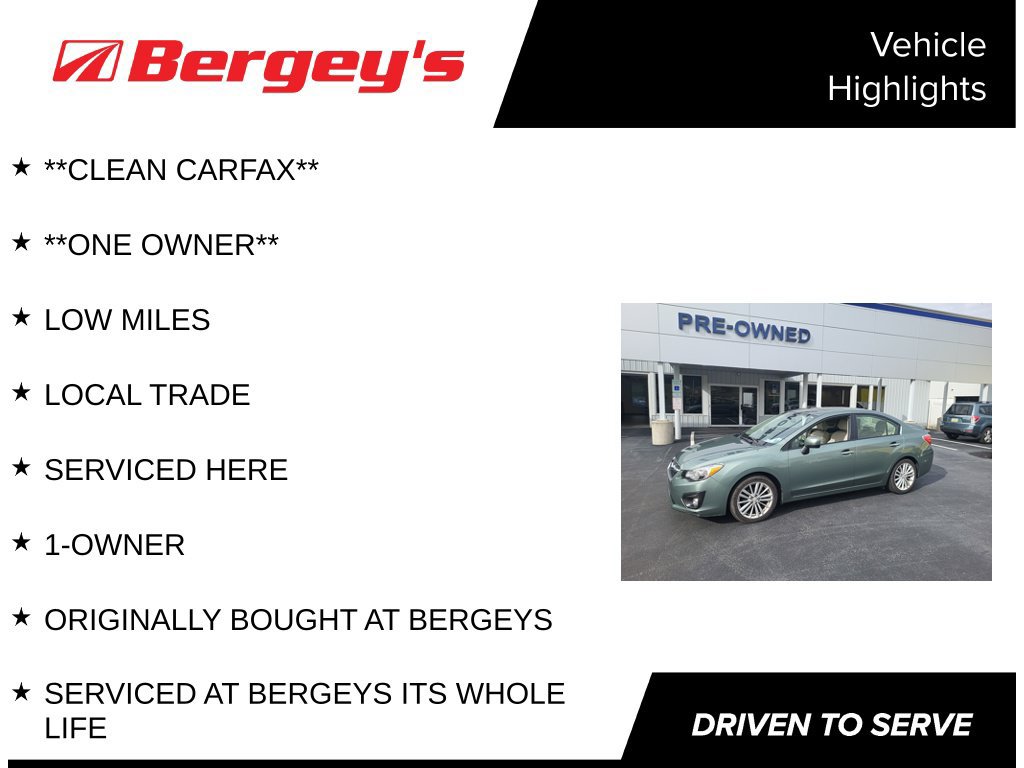 Used 2014 Subaru Impreza 2.0i Limited AWD/4WD image 4