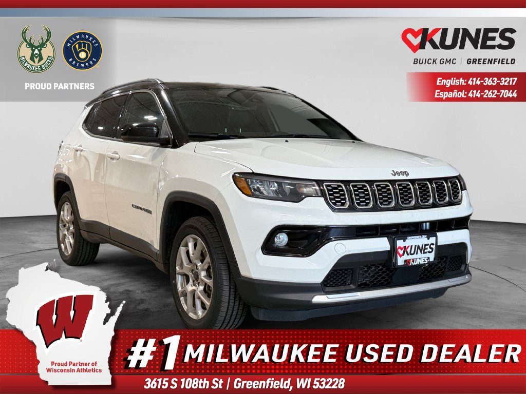 Used 2025 Jeep Compass Limited AWD/4WD image 1
