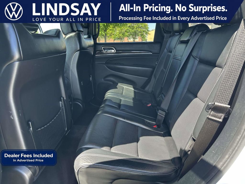 Used 2016 Jeep Grand Cherokee Overland w/ Advanced Technology Group AWD/4WD image 14