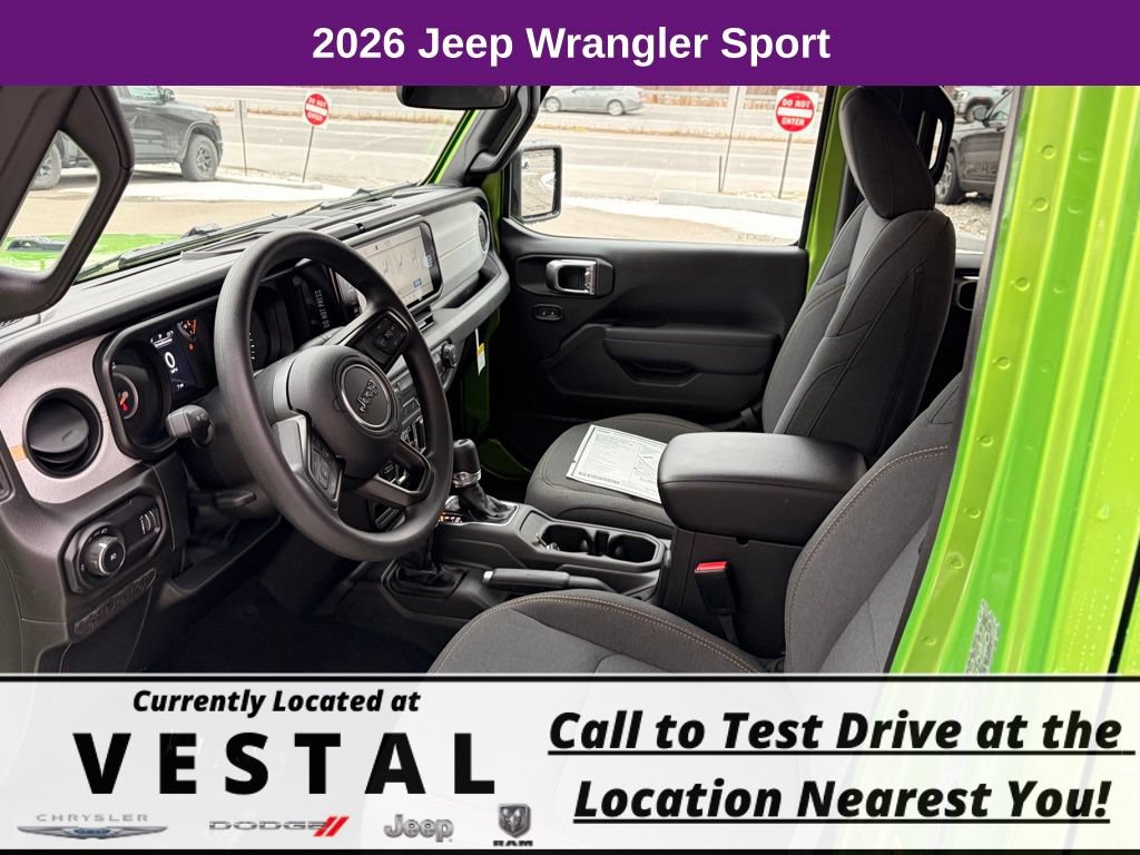 New 2026 Jeep Wrangler Unlimited Sport AWD/4WD image 12