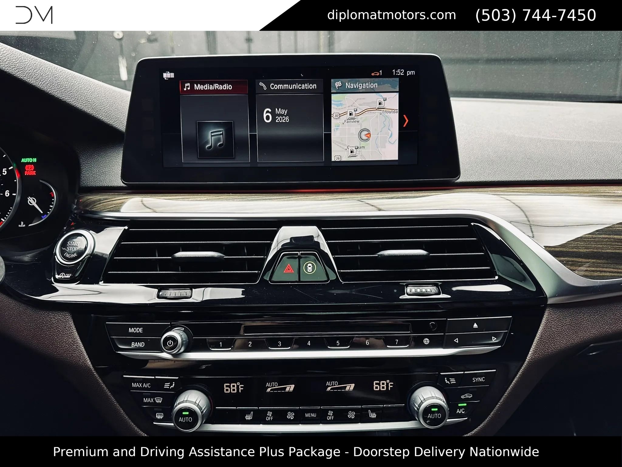 Used 2018 BMW 540i RWD image 34