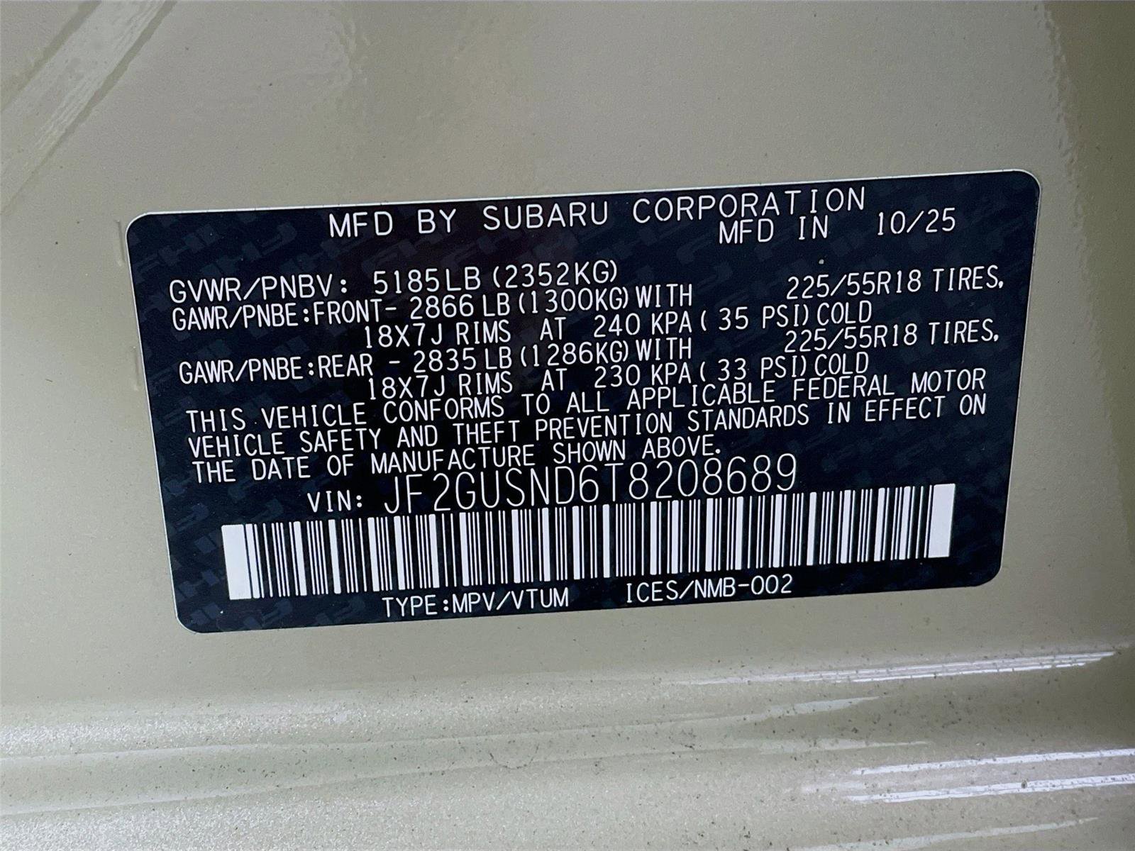 New 2026 Subaru Crosstrek 2.5i Limited image 23