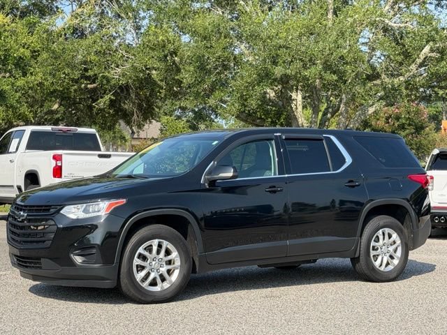 Used 2021 Chevrolet Traverse LS w/ LPO, Blackout Package FWD image 1