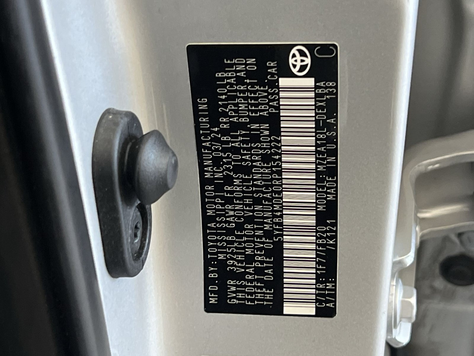 Used 2024 Toyota Corolla LE FWD image 39