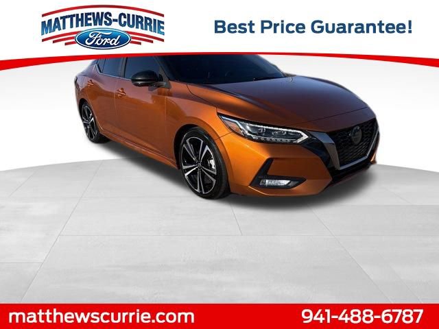 Used 2021 Nissan Sentra SR w/ SR Premium Package FWD image 1