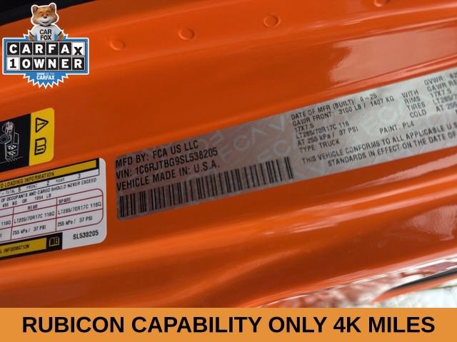 Used 2025 Jeep Gladiator Rubicon w/ Technology Group image 35