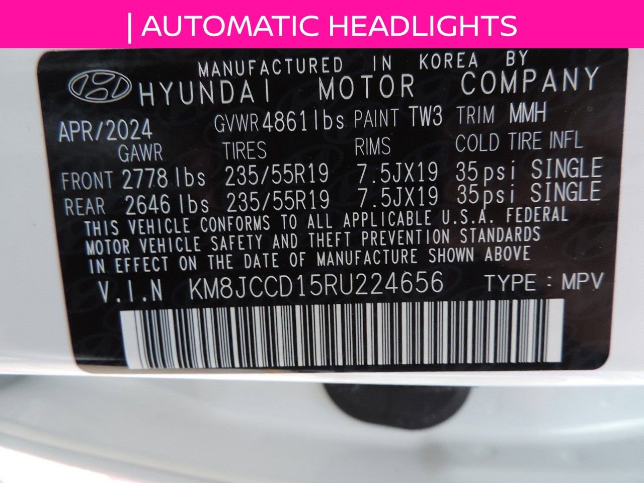 Used 2024 Hyundai Tucson SEL image 13