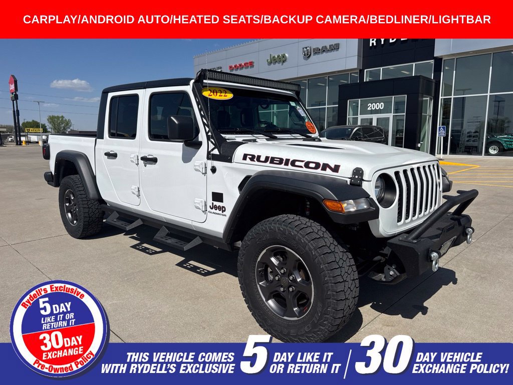 Used 2022 Jeep Gladiator Rubicon w/ Cold Weather Group