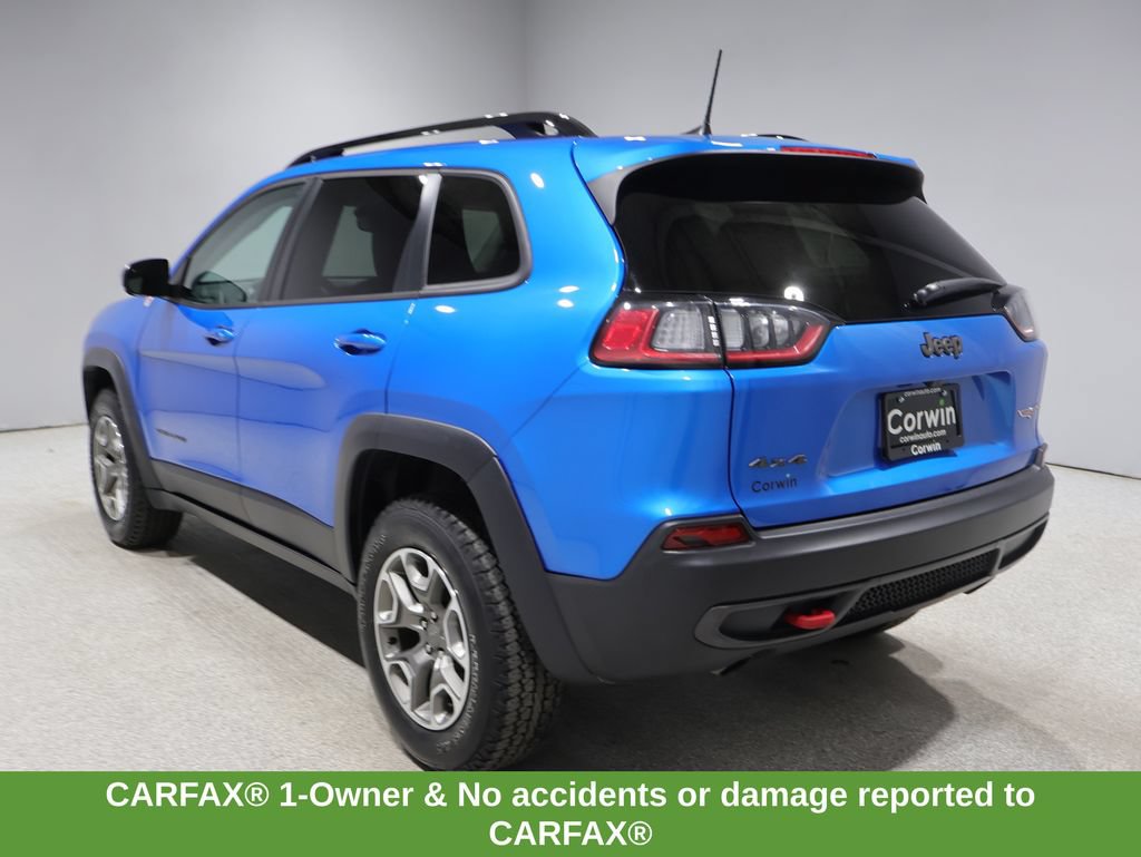Used 2022 Jeep Cherokee Trailhawk w/ Premium Leather Package AWD/4WD image 5